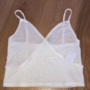 White urban outfitters crop top